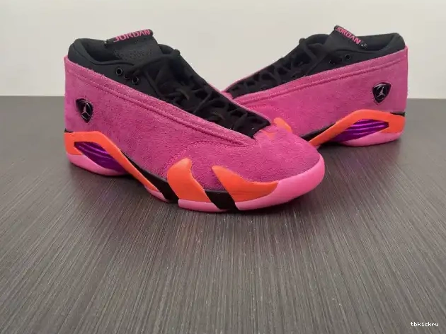 Cheap TBkick Jordan Retro DH4121-600 (W) 14 Pink Shocking Low 0326